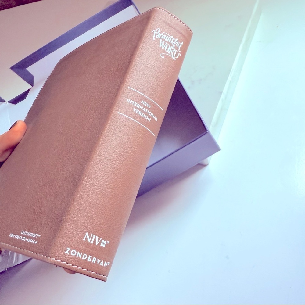 NIB NIV, Beautiful Word Bible, Updated Edition, Tabs, Red Letter, Comfort Print - Picture 4 of 8